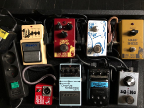 Pedal board de Mathieu